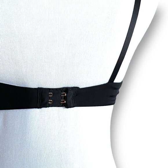 Skarlett Blue 32C Bait T-shirt Bra Black Mesh Paneled Underwire Padded 322142 - Picture 7 of 8